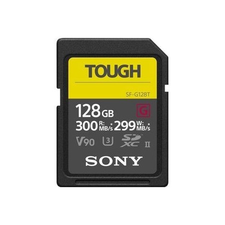 Sony SF-G series TOUGH SF-G128T SDXC UHS-II Memory Card 128GB 300MB/s